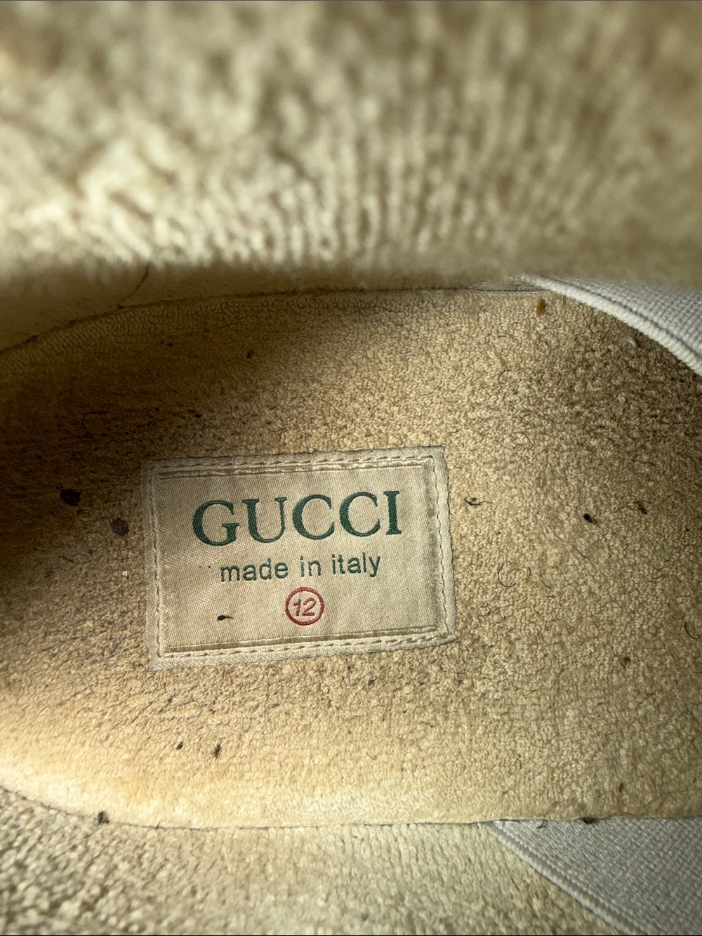 Gucci Green Pink Suede Basketball Shoes - Picture 2 of 5